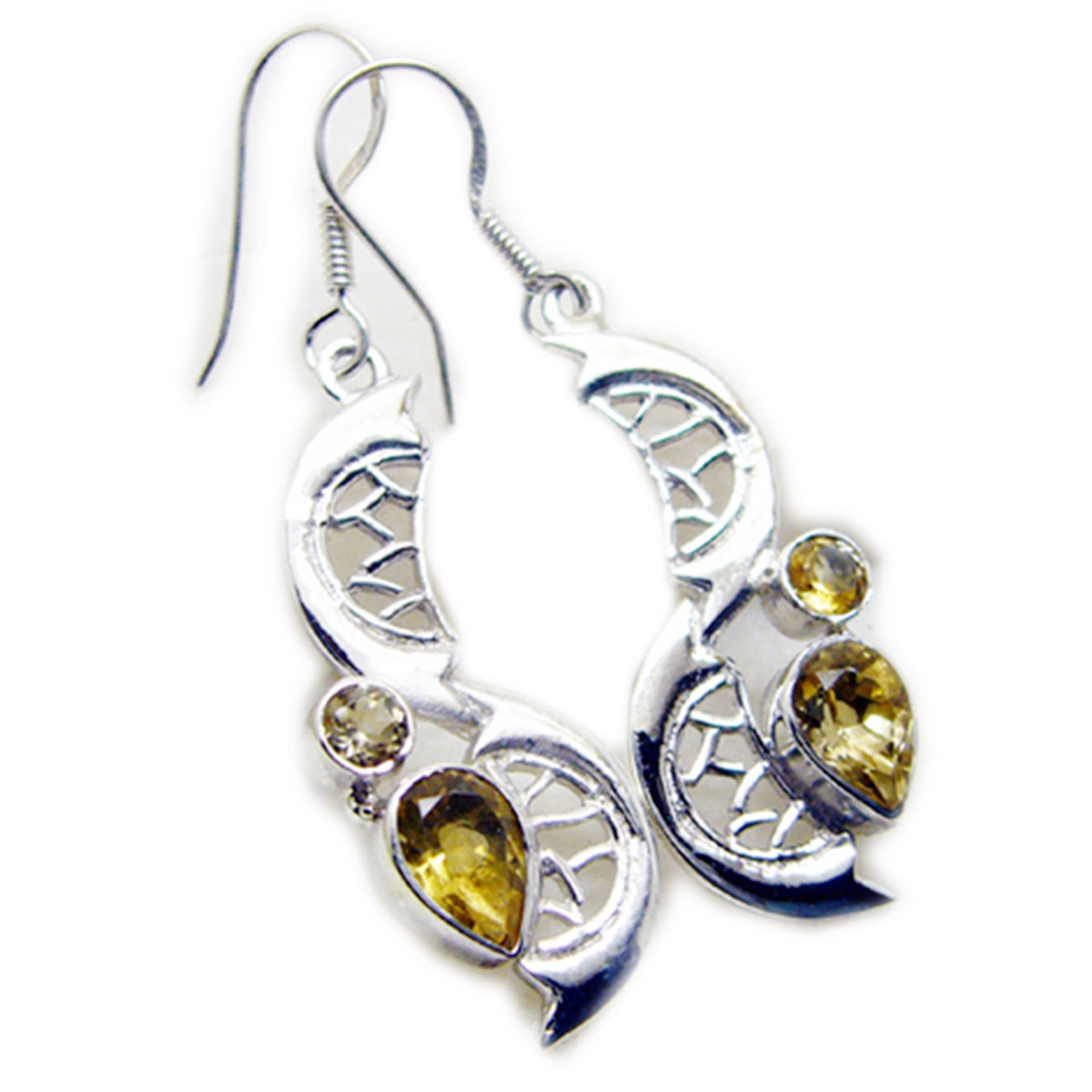 Zoe Yellow Classic multiple Dangle Earring