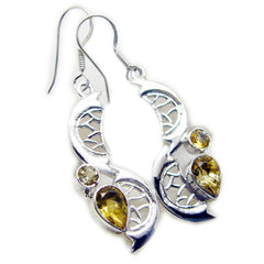 Zoe Yellow Classic multiple Dangle Earring