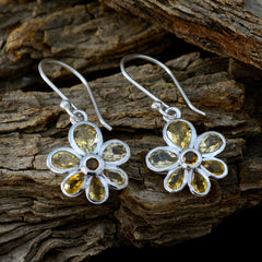 Ji eun Yellow Whisper thin multiple Dangle Earring