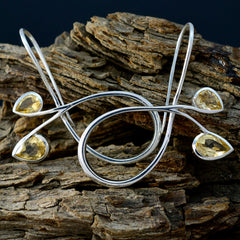Zoey Yellow Eye catching multiple Dangle Earring