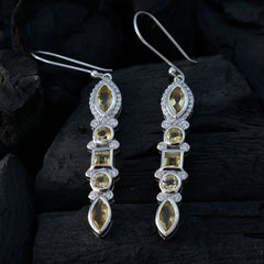 Aiko Yellow Classic multiple Dangle Earring