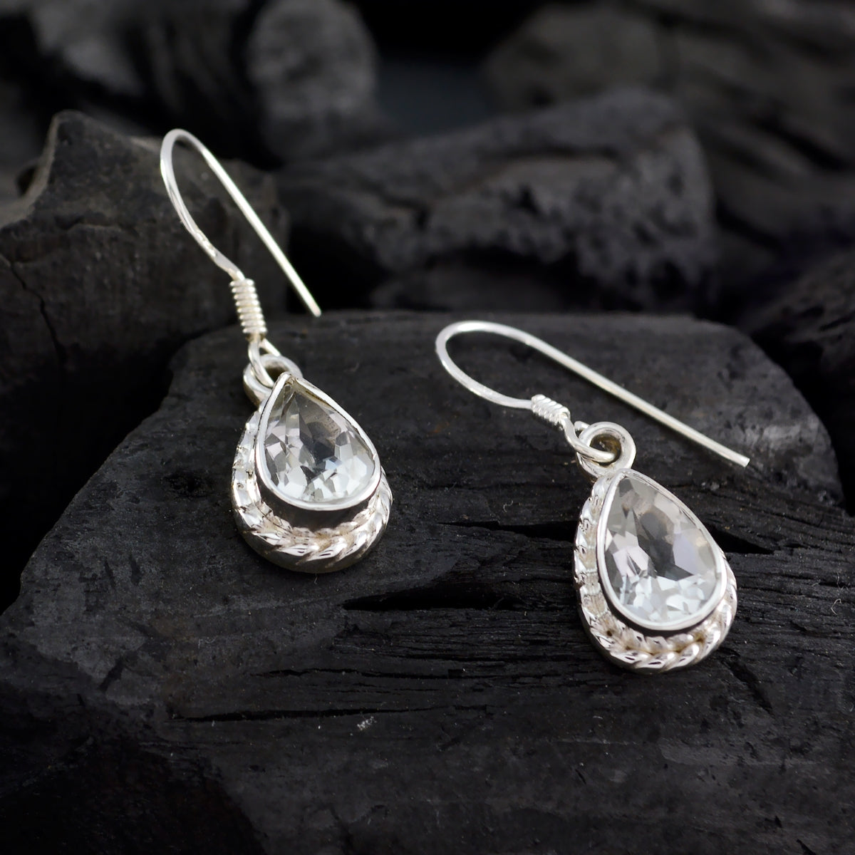 Haruka White Dainty multiple Dangle Earring