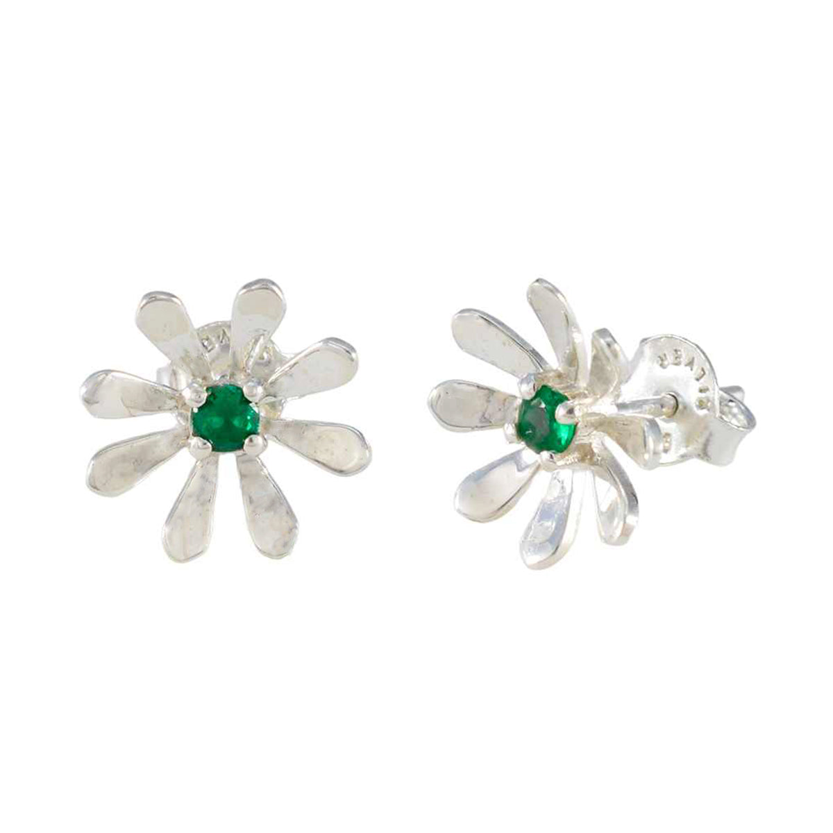 Antonia Green Delicate Solitaire Stud Earring