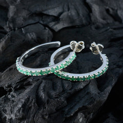 Charlotte Green Slim multiple Stud Earring