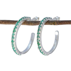 Charlotte Green Slim multiple Stud Earring