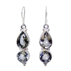 Ying Green Classic multiple Dangle Earring Green Amethyst Green Dangle