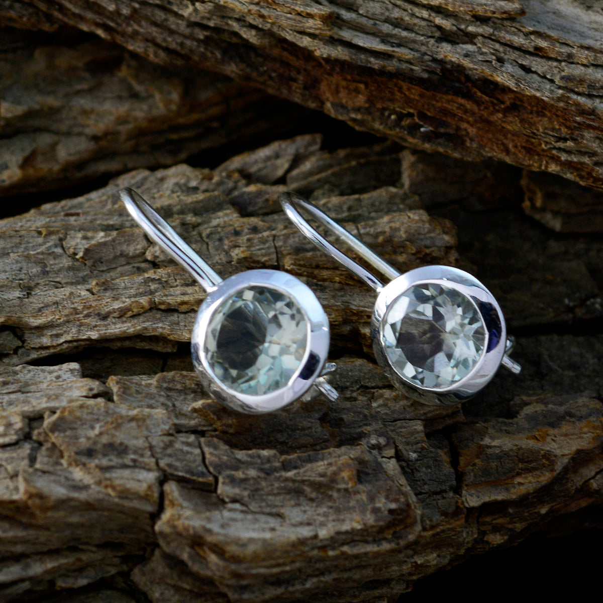 Andrea Green Delicate Solitaire Dangle Earring