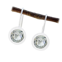 Andrea Green Delicate Solitaire Dangle Earring