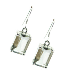 Ángeles Green Tiny Solitaire Dangle Earring