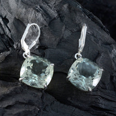 Isabella Green Edgy Solitaire Dangle Earring