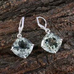 Isabella Green Edgy Solitaire Dangle Earring