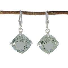 Isabella Green Edgy Solitaire Dangle Earring