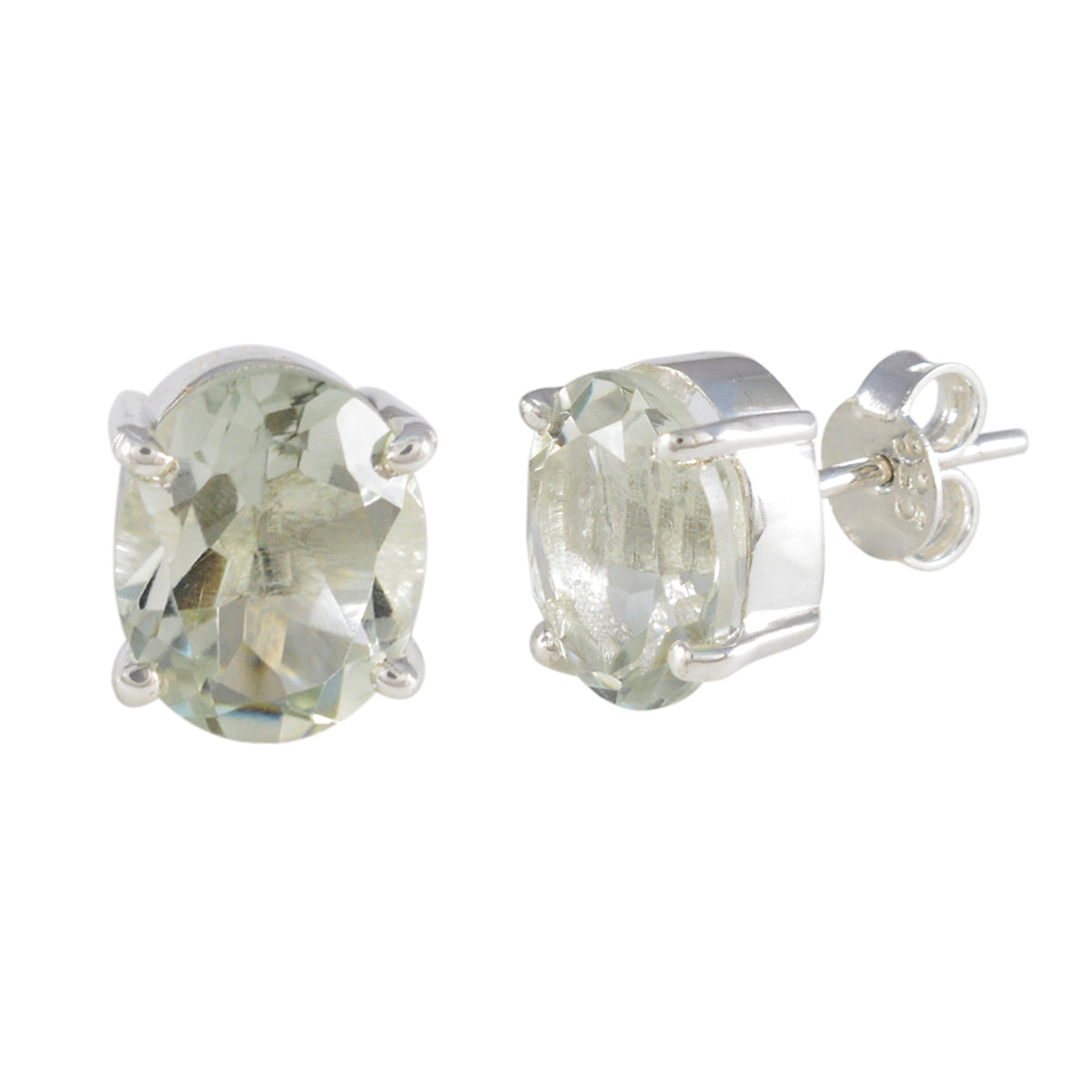 Julia Green Delicate Solitaire Stud Earring