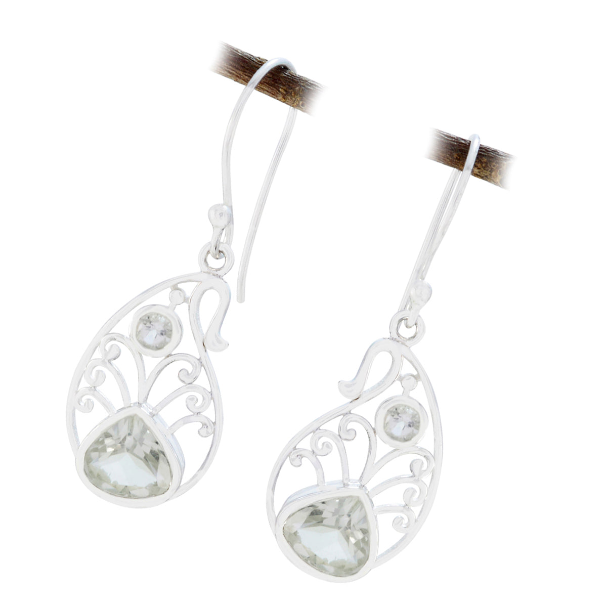 Bella Purple Slim multiple Dangle Earring