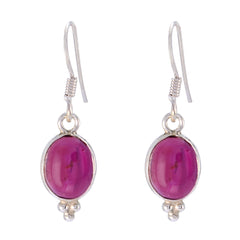 Abigail Red Elegant multiple Dangle Earring Garnet Red Dangle