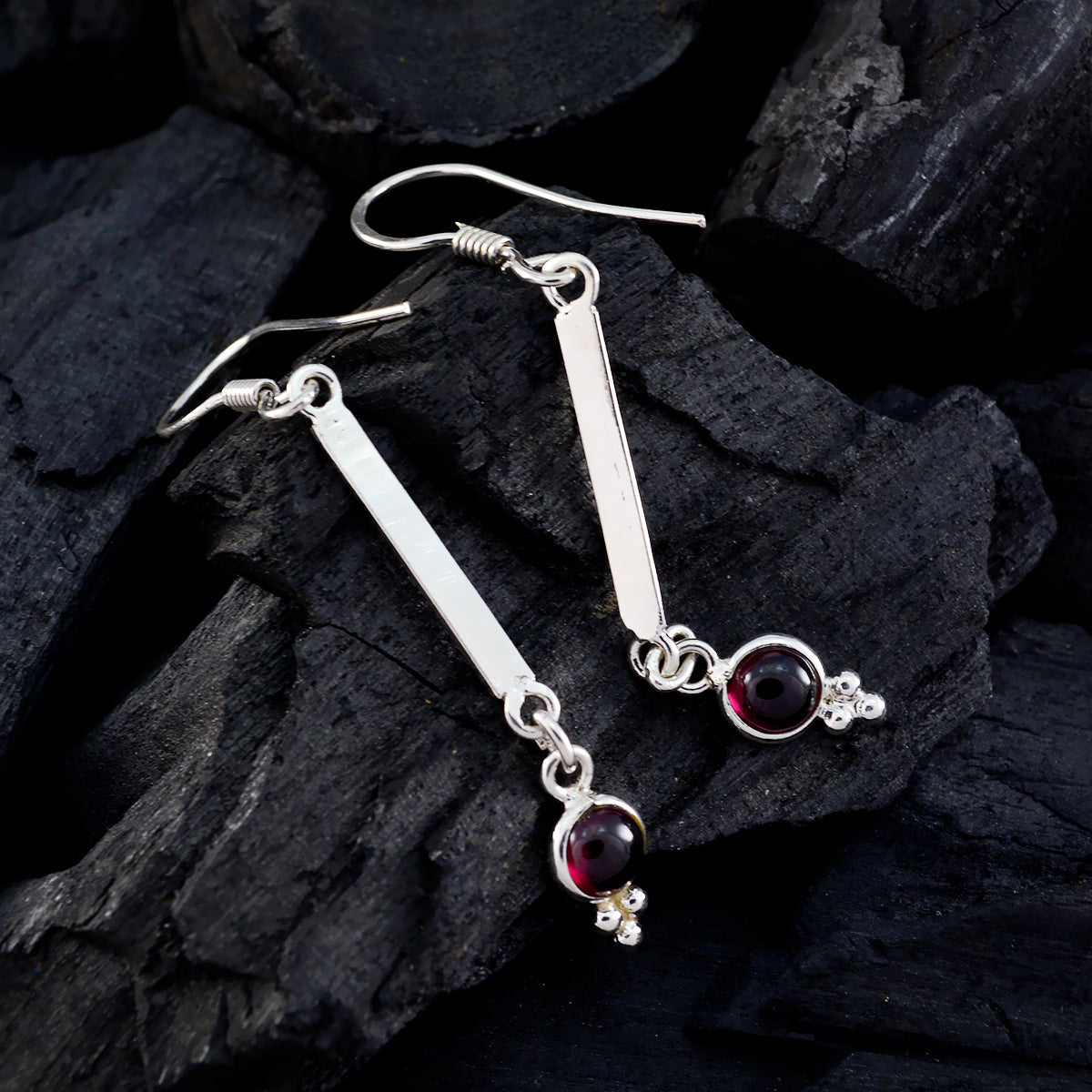 Eliza Red Elegant multiple Dangle Earring