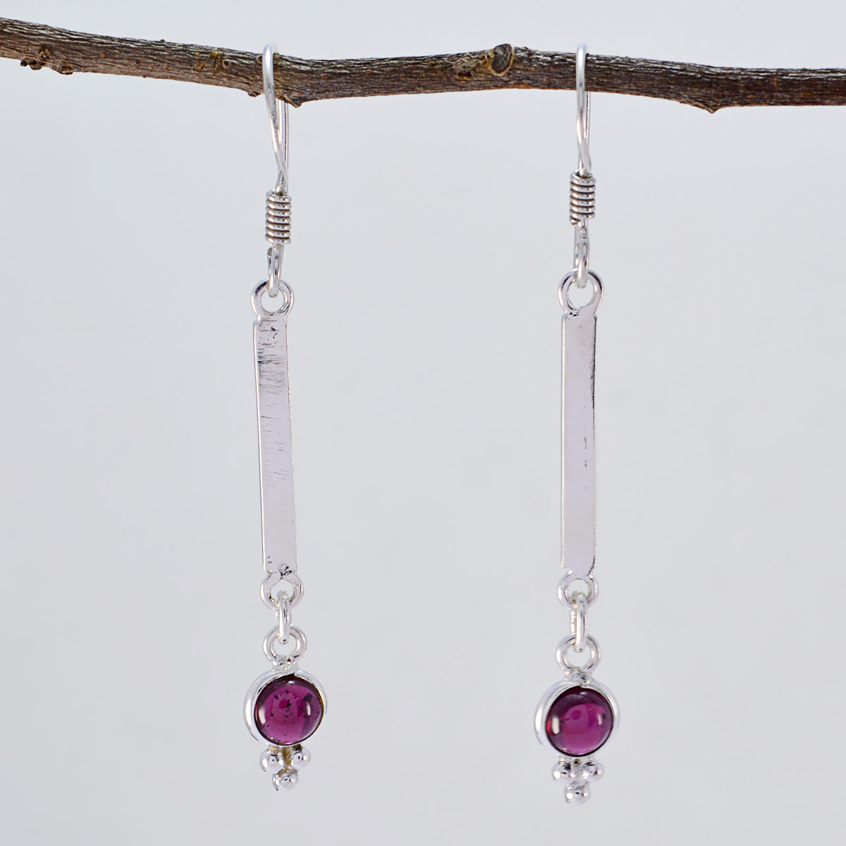 Eliza Red Elegant multiple Dangle Earring