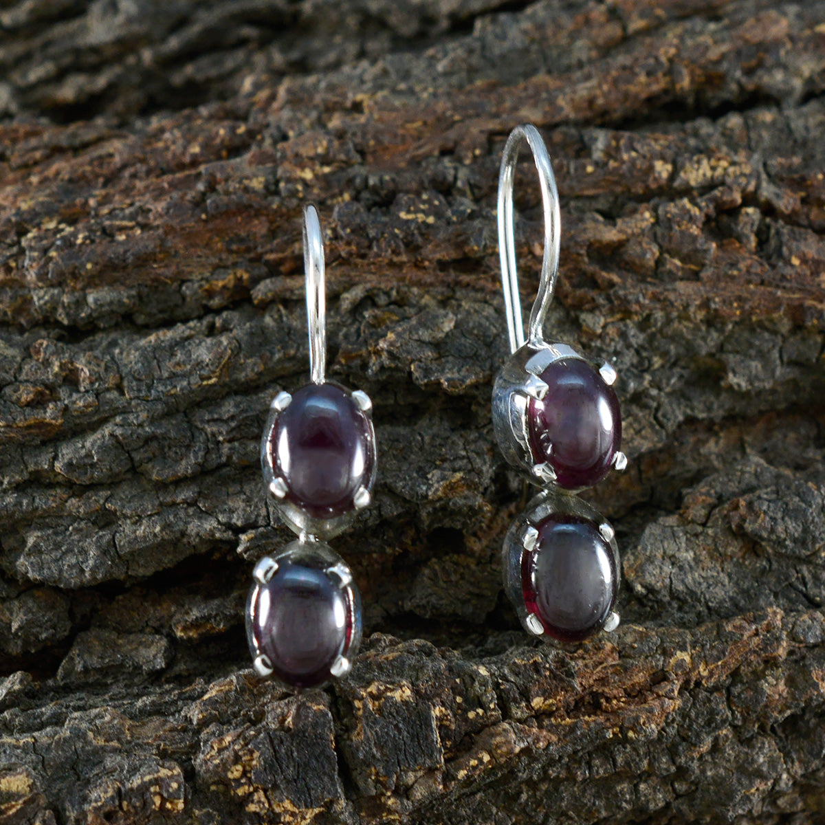 Renata Red Delicate multiple Dangle Earring