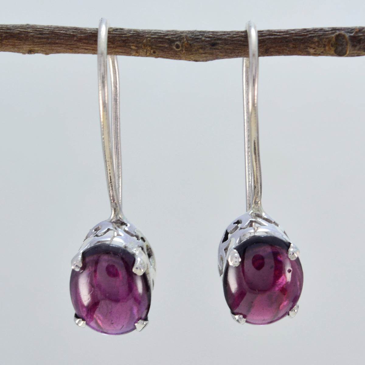 Marie Red Delicate multiple Dangle Earring