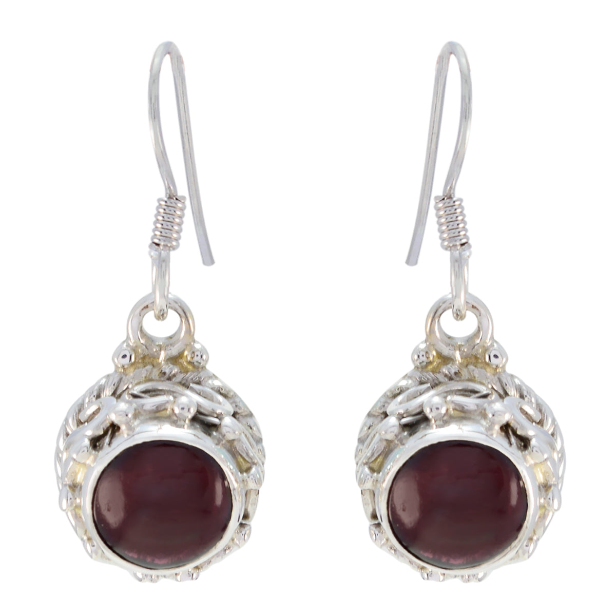 Abigail Red Classic multiple Dangle Earring Garnet Red Dangle