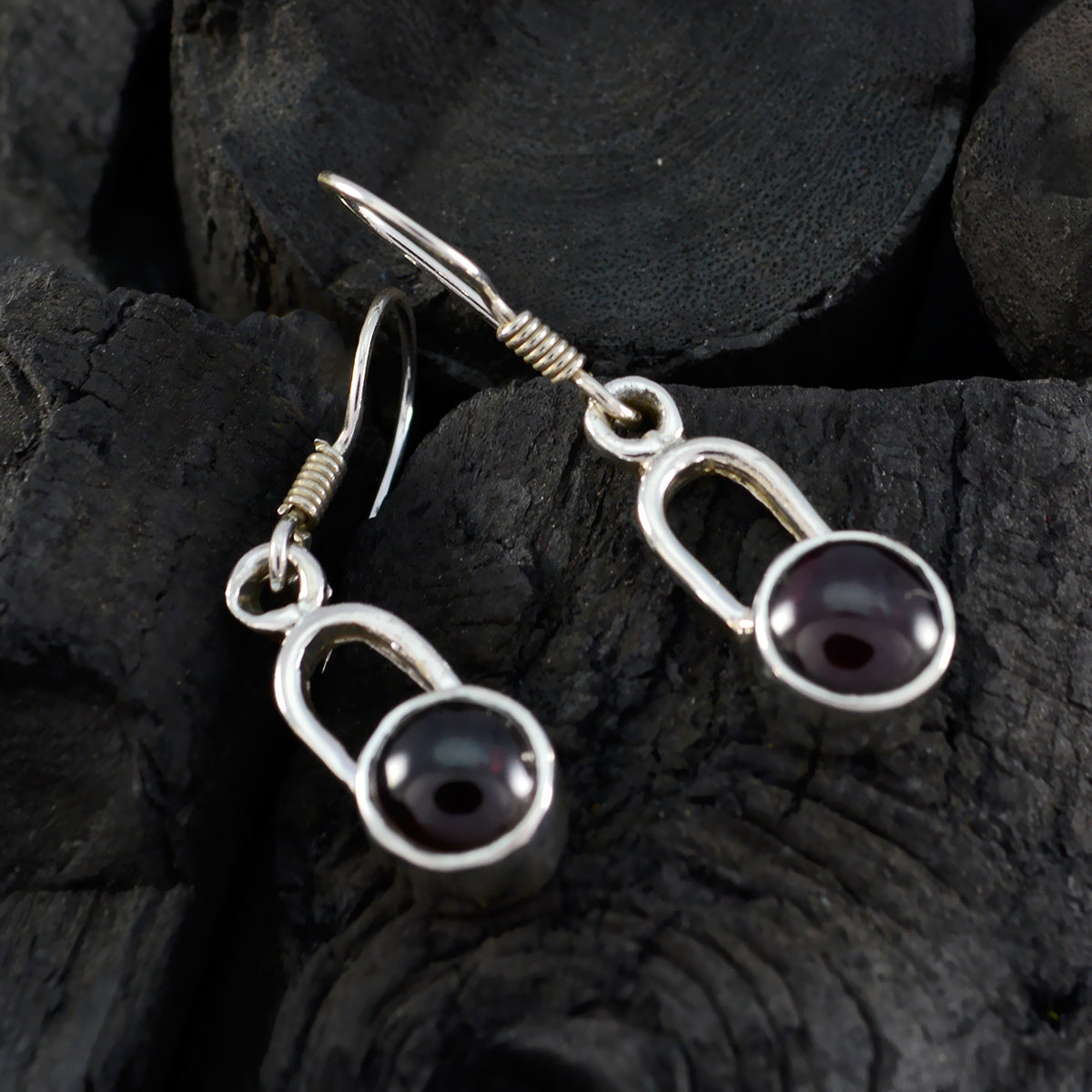 Aisha Red Dainty multiple Dangle Earring