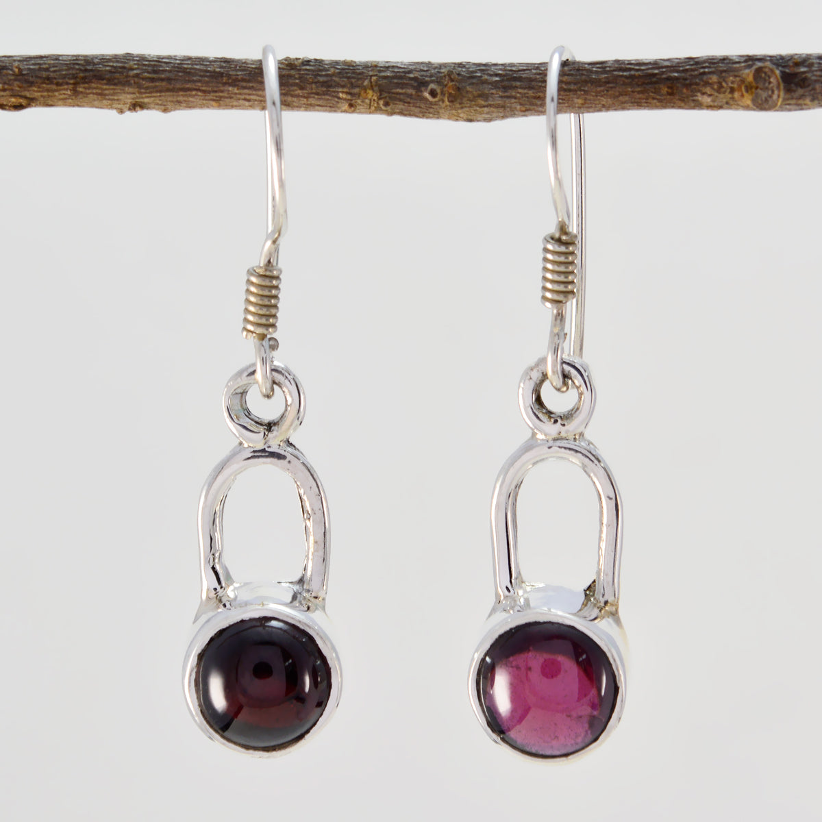 Aisha Red Dainty multiple Dangle Earring