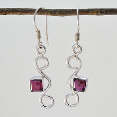 Alina Red Delicate multiple Dangle Earring