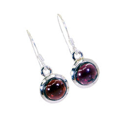 Sarah Red Delicate Solitaire Dangle Earring