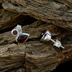 Luisa Red Delicate multiple Stud Earring