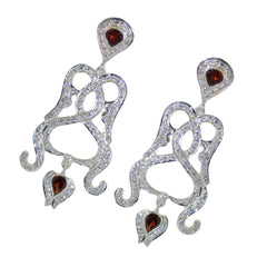 Riya Red Classic multiple Stud Earring