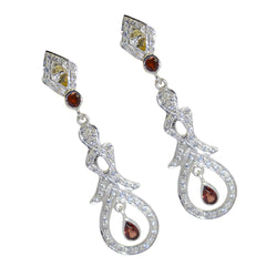 Saanvi Red Classic multiple Stud Earring