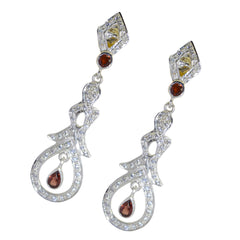 Saanvi Red Classic multiple Stud Earring