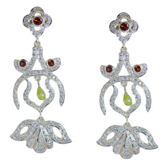 Angel Red Statement multiple Stud Earring