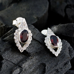 Chloe Red Delicate multiple Stud Earring