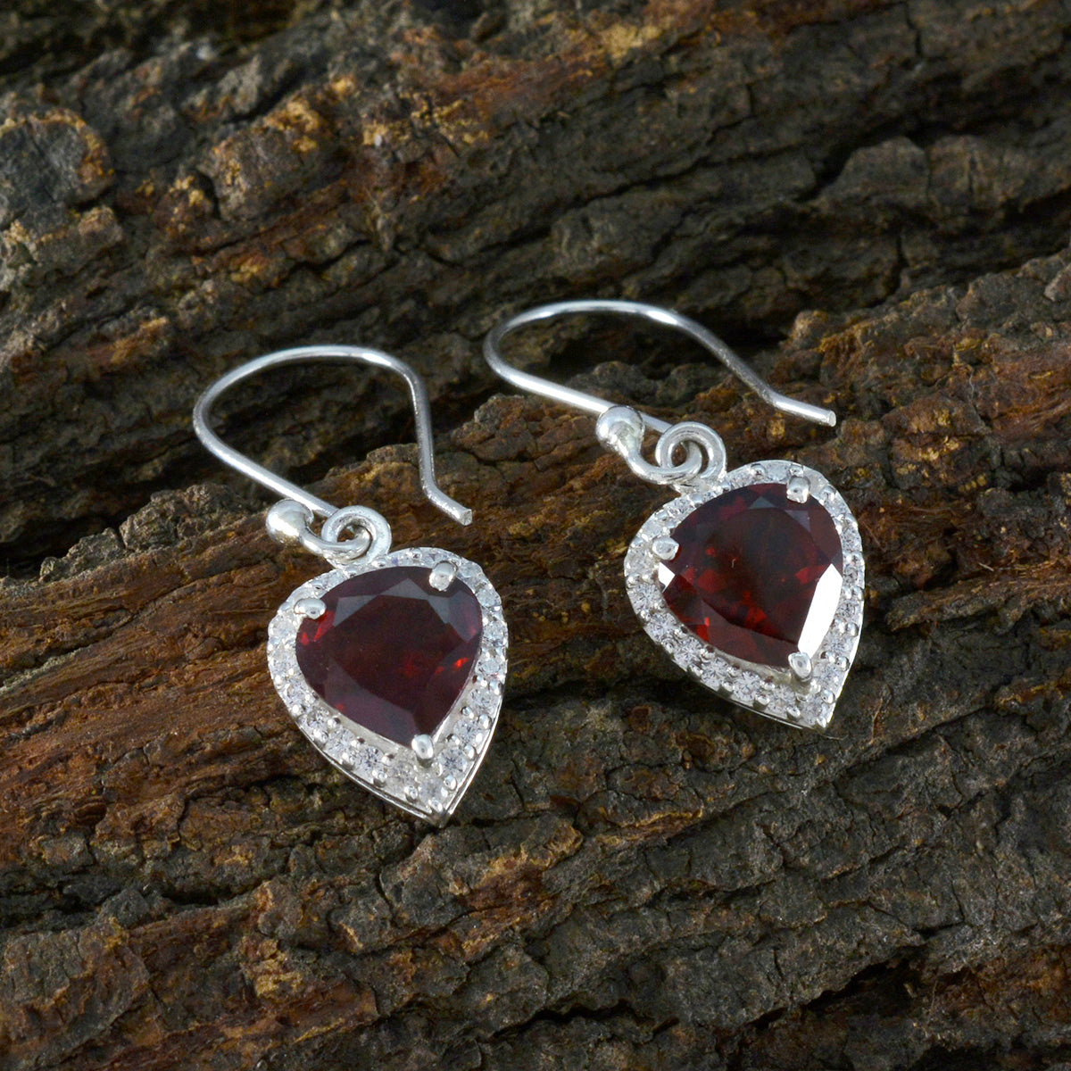 Ida Red Dainty multiple Dangle Earring