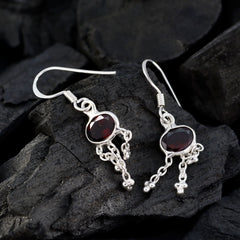 Aria Red Dainty multiple Dangle Earring