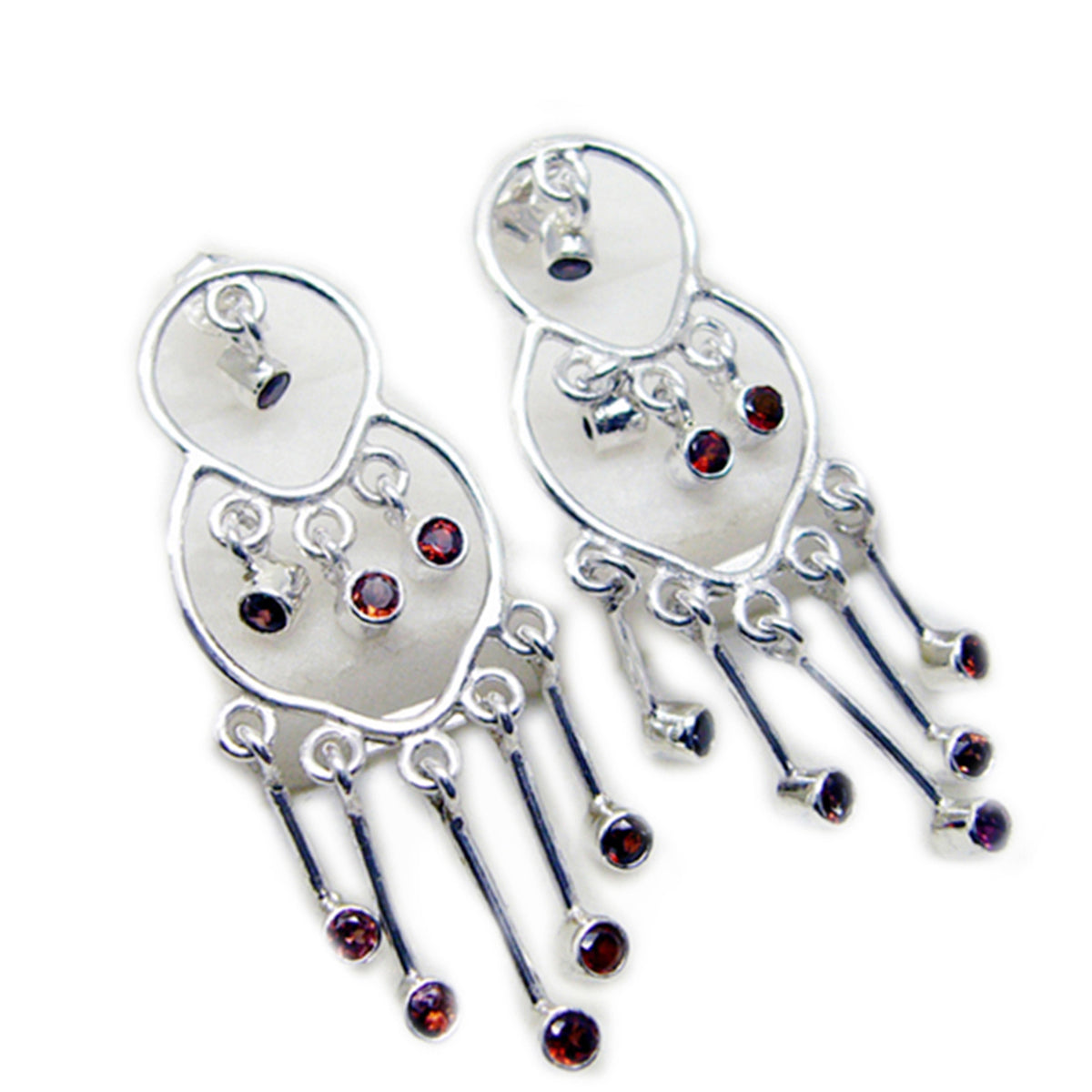Eliza Red Tiny multiple Stud Earring