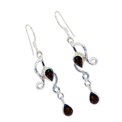 Ella Red Dainty multiple Dangle Earring