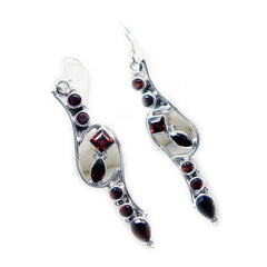 Emma Red Featherlight multiple Dangle Earring