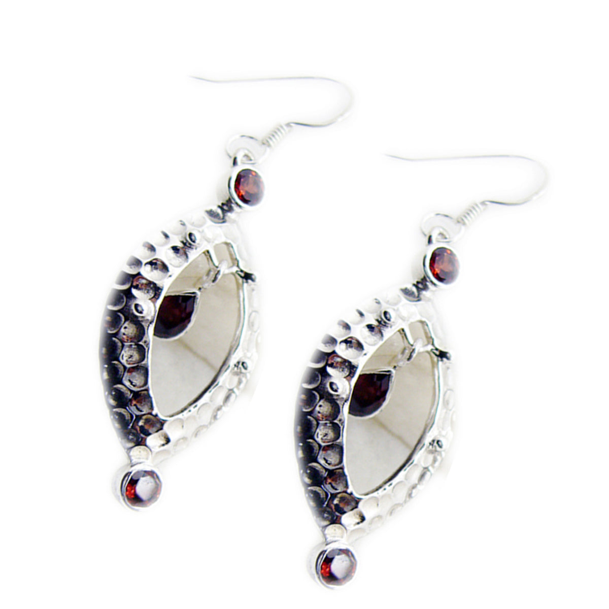 Freya Red Dainty multiple Dangle Earring