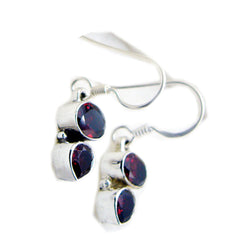 Giulia Red Dainty multiple Dangle Earring