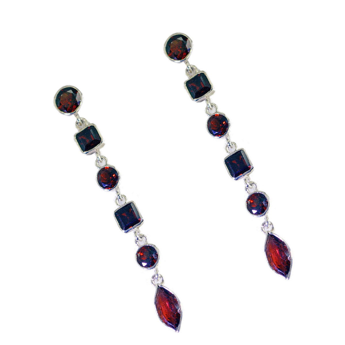 Grace Red Tiny multiple Stud Earring