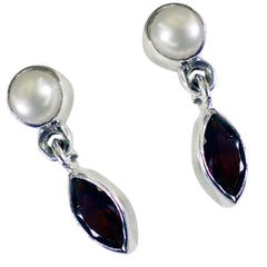 Greta Red Delicate multiple Stud Earring