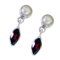 Greta Red Delicate multiple Stud Earring