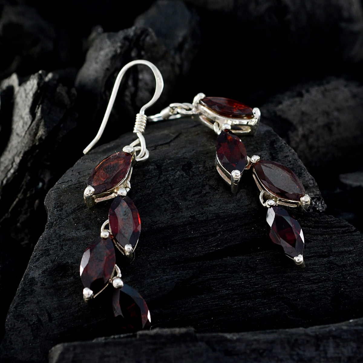 Hanna Red Classic multiple Dangle Earring