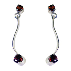 Ines Red Minimalist multiple Stud Earring