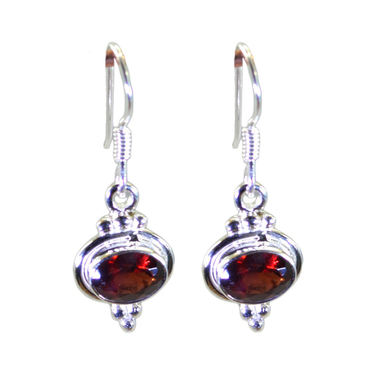 Isla Red Delicate multiple Dangle Earring