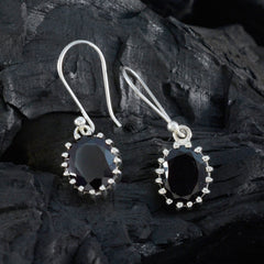 Victoria Red Tiny Solitaire Dangle Earring