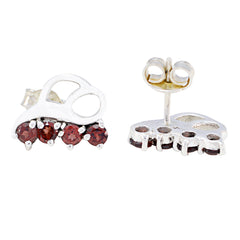 Hua Red Delicate multiple Stud Earring