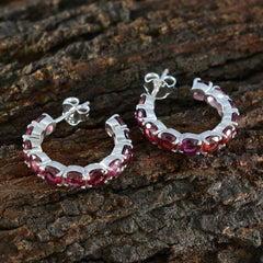 Gabriela Red Featherlight multiple Stud Earring
